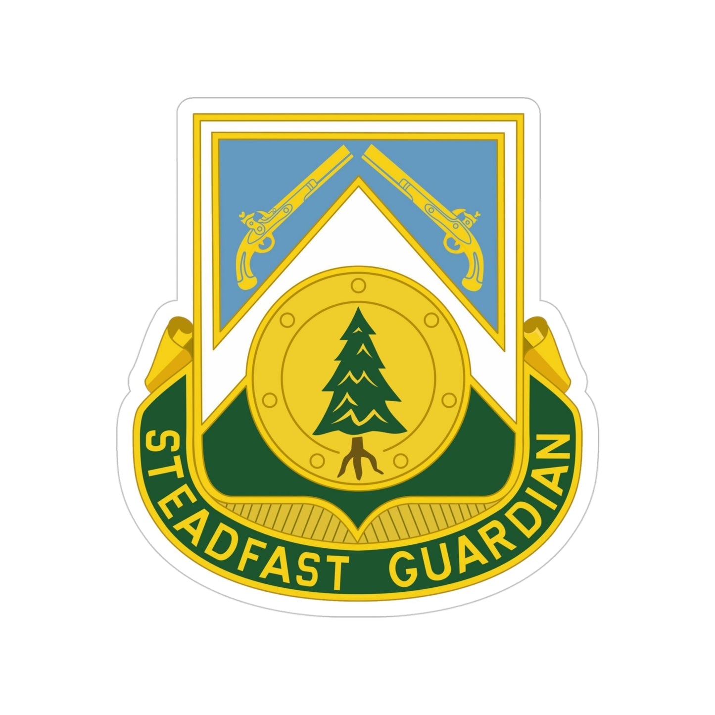 390th Military Police Battalion (U.S. Army) Transparent STICKER Die-Cut Vinyl Decal-4 Inch-The Sticker Space