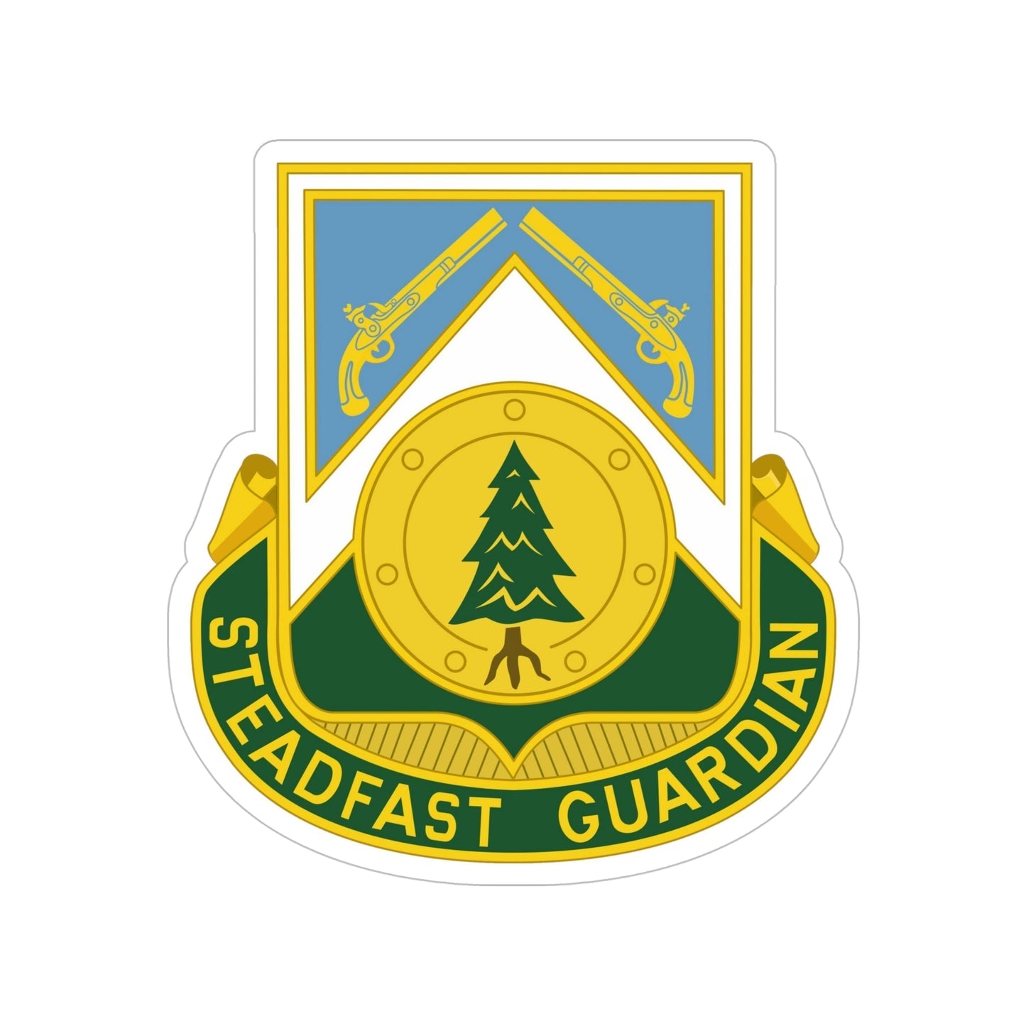 390th Military Police Battalion (U.S. Army) Transparent STICKER Die-Cut Vinyl Decal-6 Inch-The Sticker Space