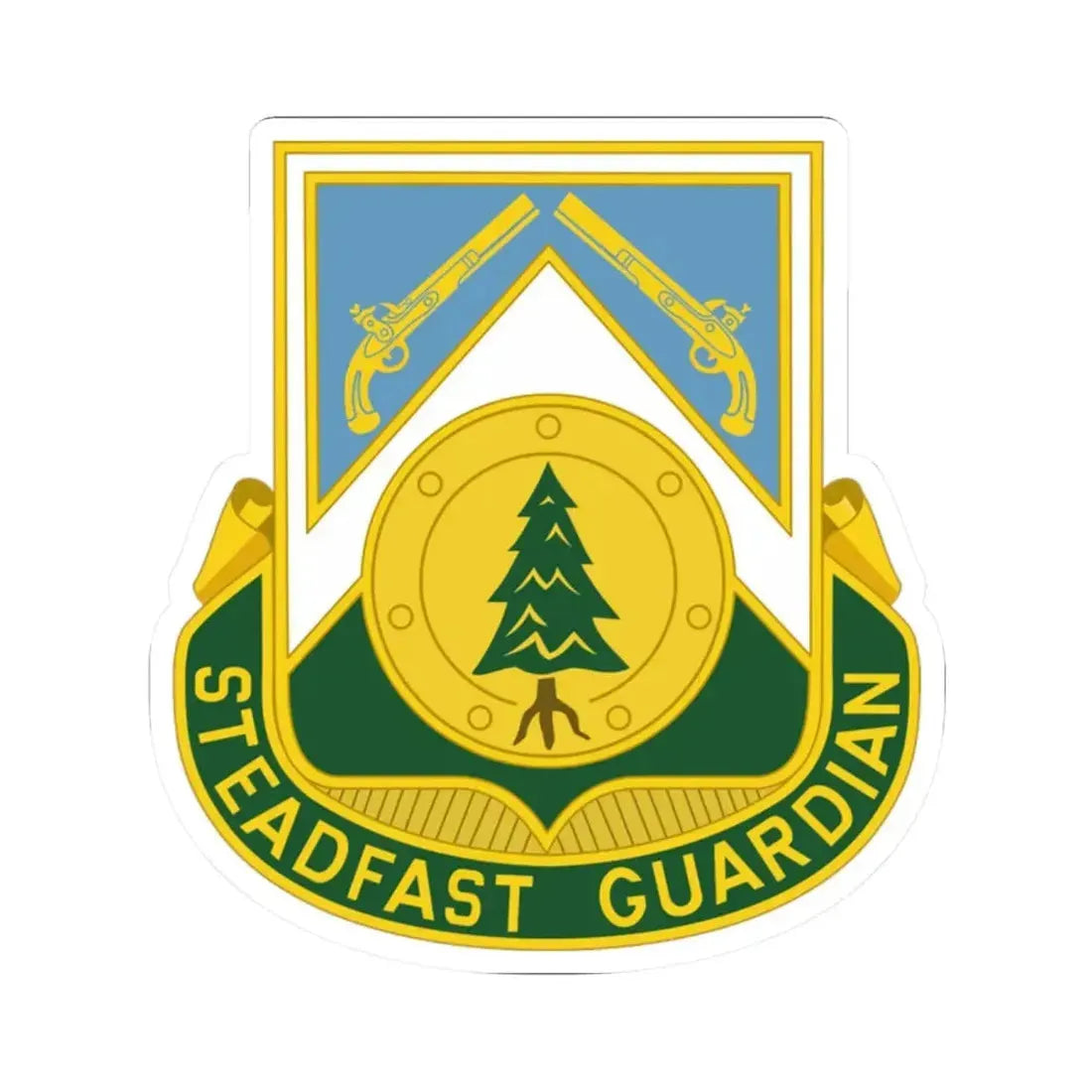 390th Military Police Battalion (U.S. Army) STICKER Vinyl Kiss-Cut Decal 2 Inch White - The Sticker Space