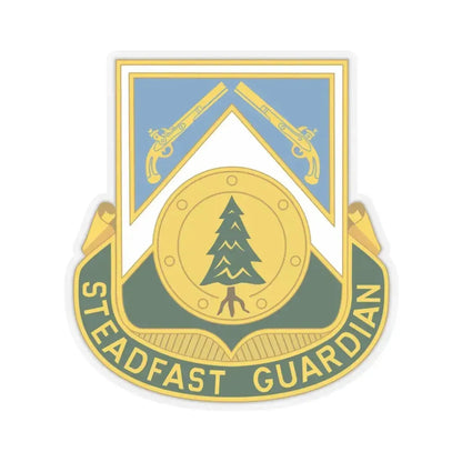 390th Military Police Battalion (U.S. Army) STICKER Vinyl Kiss-Cut Decal 3 Inch Transparent - The Sticker Space