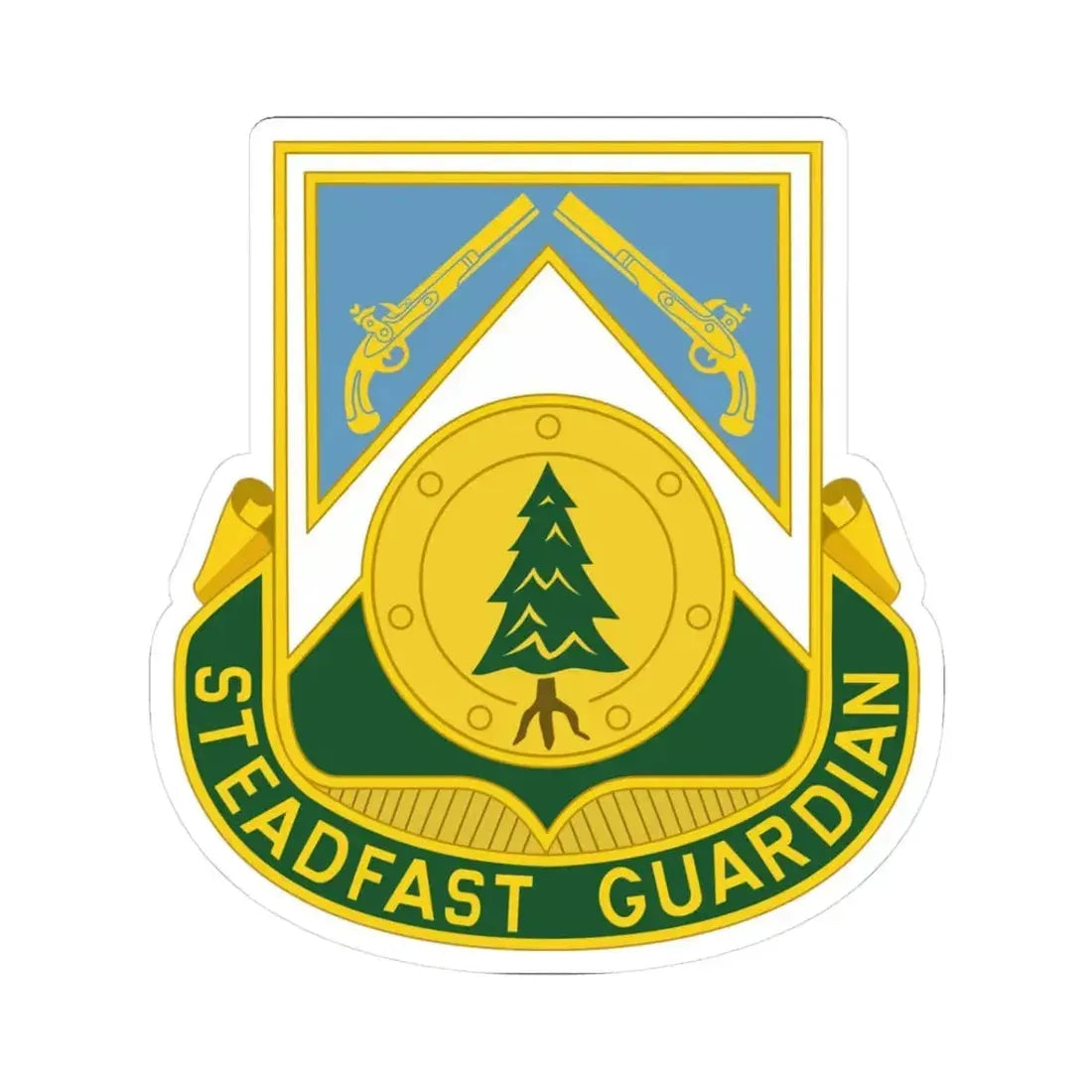 390th Military Police Battalion (U.S. Army) STICKER Vinyl Kiss-Cut Decal 3 Inch White - The Sticker Space