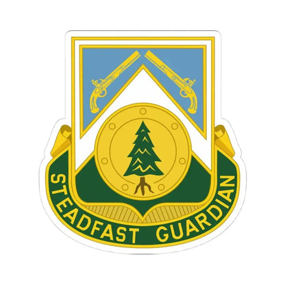 390th Military Police Battalion (U.S. Army) STICKER Vinyl Kiss-Cut Decal 4 Inch White - The Sticker Space