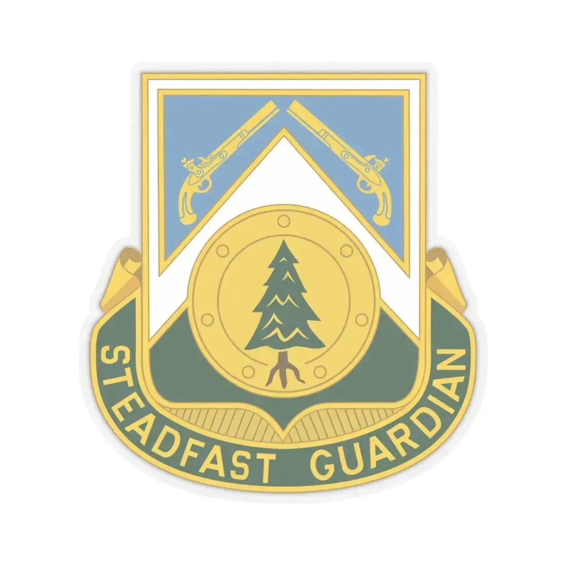 390th Military Police Battalion (U.S. Army) STICKER Vinyl Kiss-Cut Decal 6 Inch Transparent - The Sticker Space