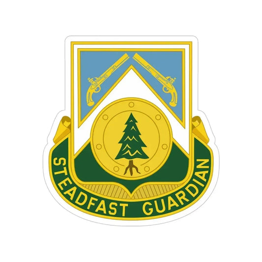 390th Military Police Battalion (U.S. Army) Transparent STICKER Die-Cut Vinyl Decal 6 Inch - The Sticker Space