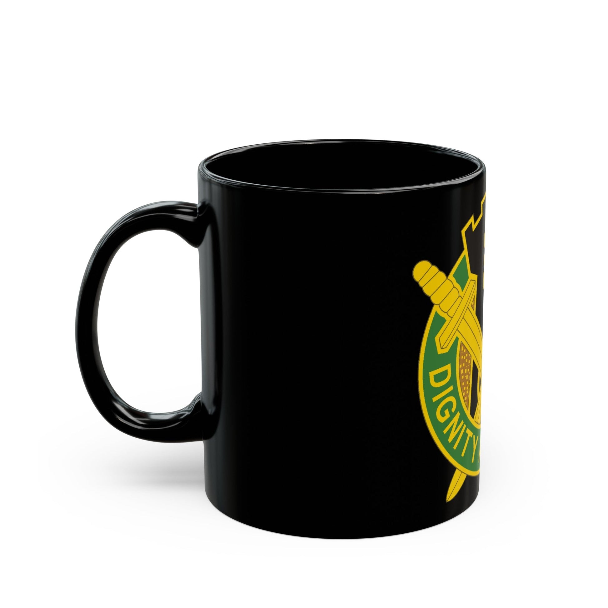 391 Military Police Battalion (U.S. Army) Black Coffee Mug-The Sticker Space