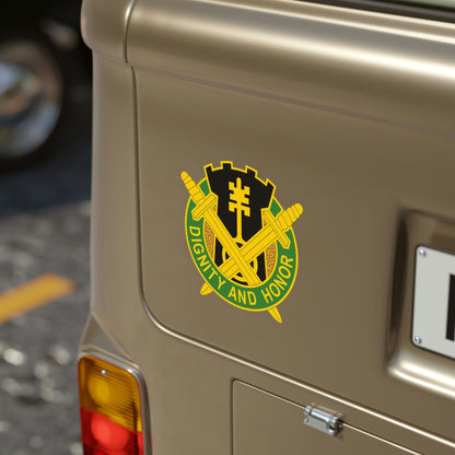 391 Military Police Battalion (U.S. Army) Transparent STICKER Die-Cut Vinyl Decal-The Sticker Space