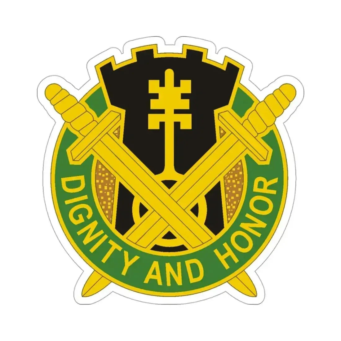 391 Military Police Battalion (U.S. Army) STICKER Vinyl Die-Cut Decal 3 Inch - The Sticker Space