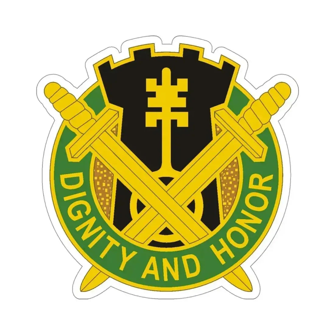 391 Military Police Battalion (U.S. Army) STICKER Vinyl Die-Cut Decal 4 Inch - The Sticker Space