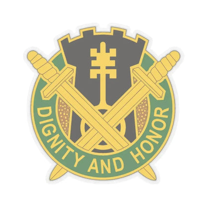 391 Military Police Battalion (U.S. Army) STICKER Vinyl Kiss-Cut Decal 2 Inch Transparent - The Sticker Space