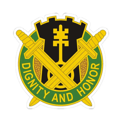 391 Military Police Battalion (U.S. Army) STICKER Vinyl Kiss-Cut Decal 3 Inch White - The Sticker Space