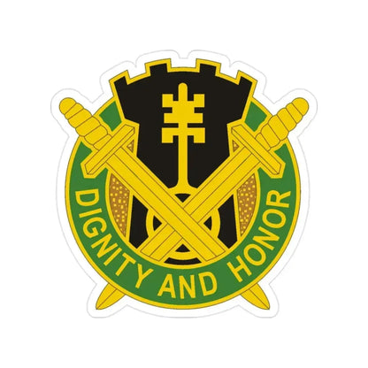 391 Military Police Battalion (U.S. Army) Transparent STICKER Die-Cut Vinyl Decal 2 Inch - The Sticker Space