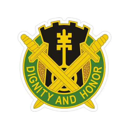 391 Military Police Battalion (U.S. Army) Transparent STICKER Die-Cut Vinyl Decal 3 Inch - The Sticker Space