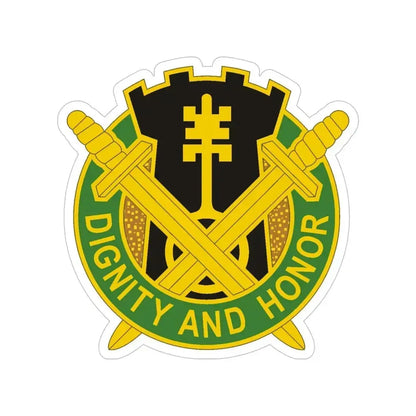 391 Military Police Battalion (U.S. Army) Transparent STICKER Die-Cut Vinyl Decal 5 Inch - The Sticker Space