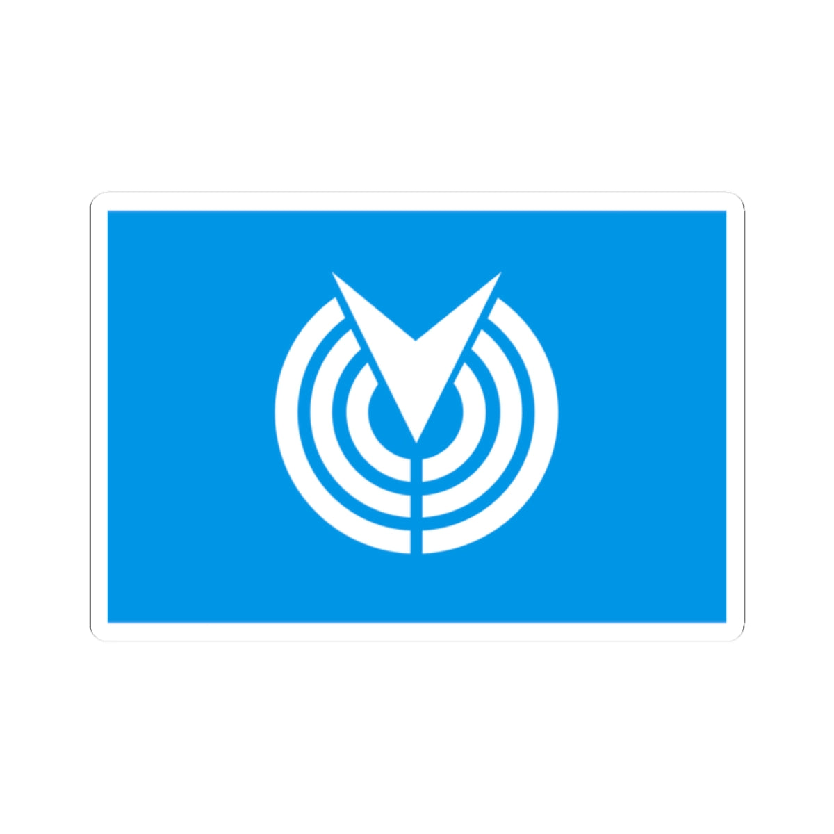 Flag of Minamiizu Shizuoka (Japan) STICKER Vinyl Kiss-Cut Decal