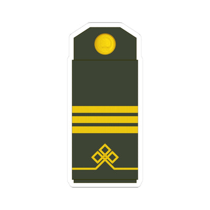04 Mongolian Army SCP (Mongolia) (Military Rank) STICKER Vinyl Kiss-Cut Decal