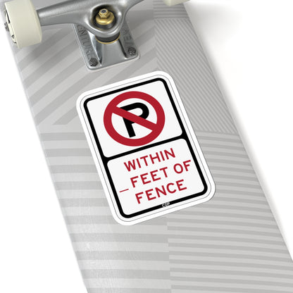PBOT Road sign P1070 (Oregon) (Road Sign) STICKER Vinyl Kiss-Cut Decal