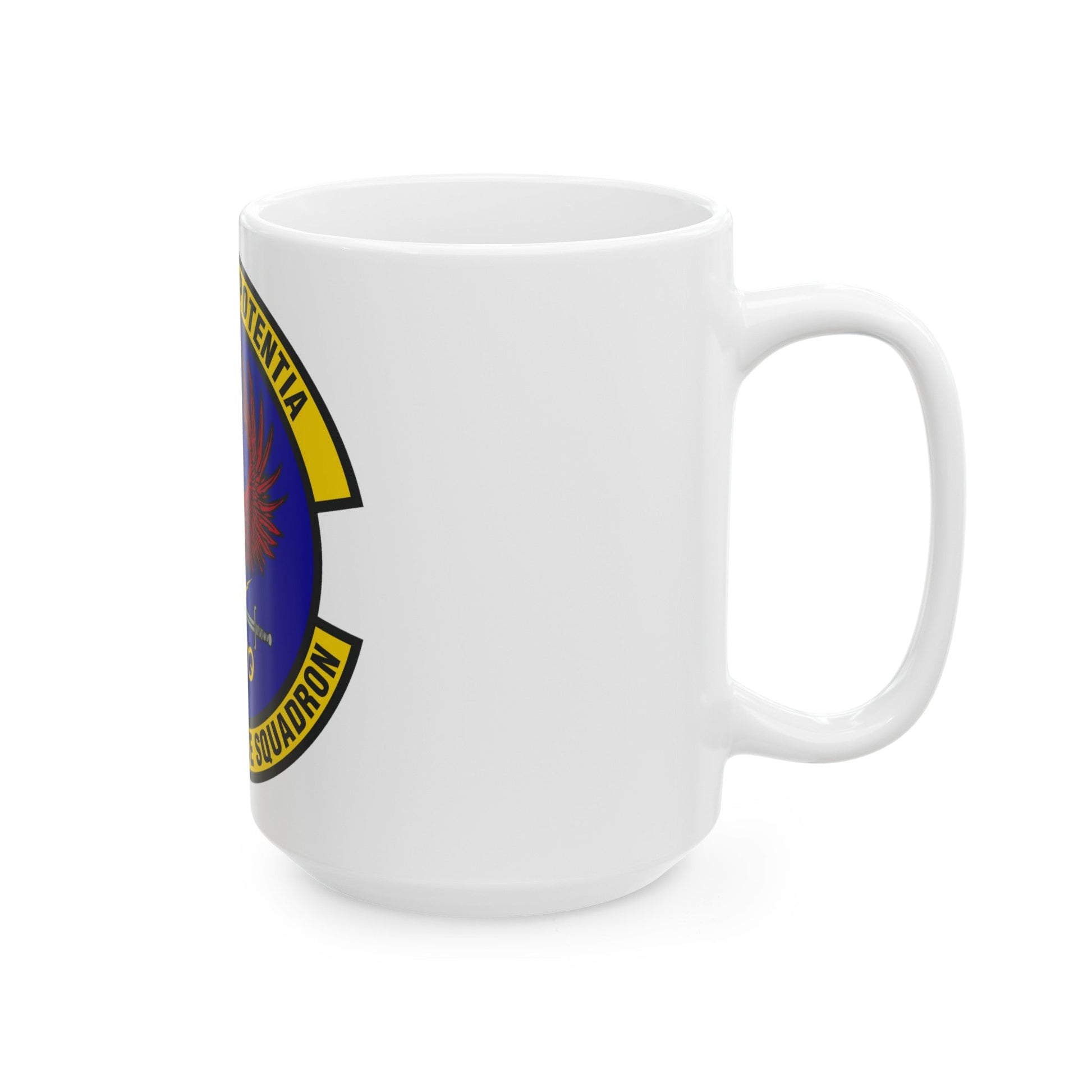 392 Intelligence Squadron ACC (U.S. Air Force) White Coffee Mug-The Sticker Space