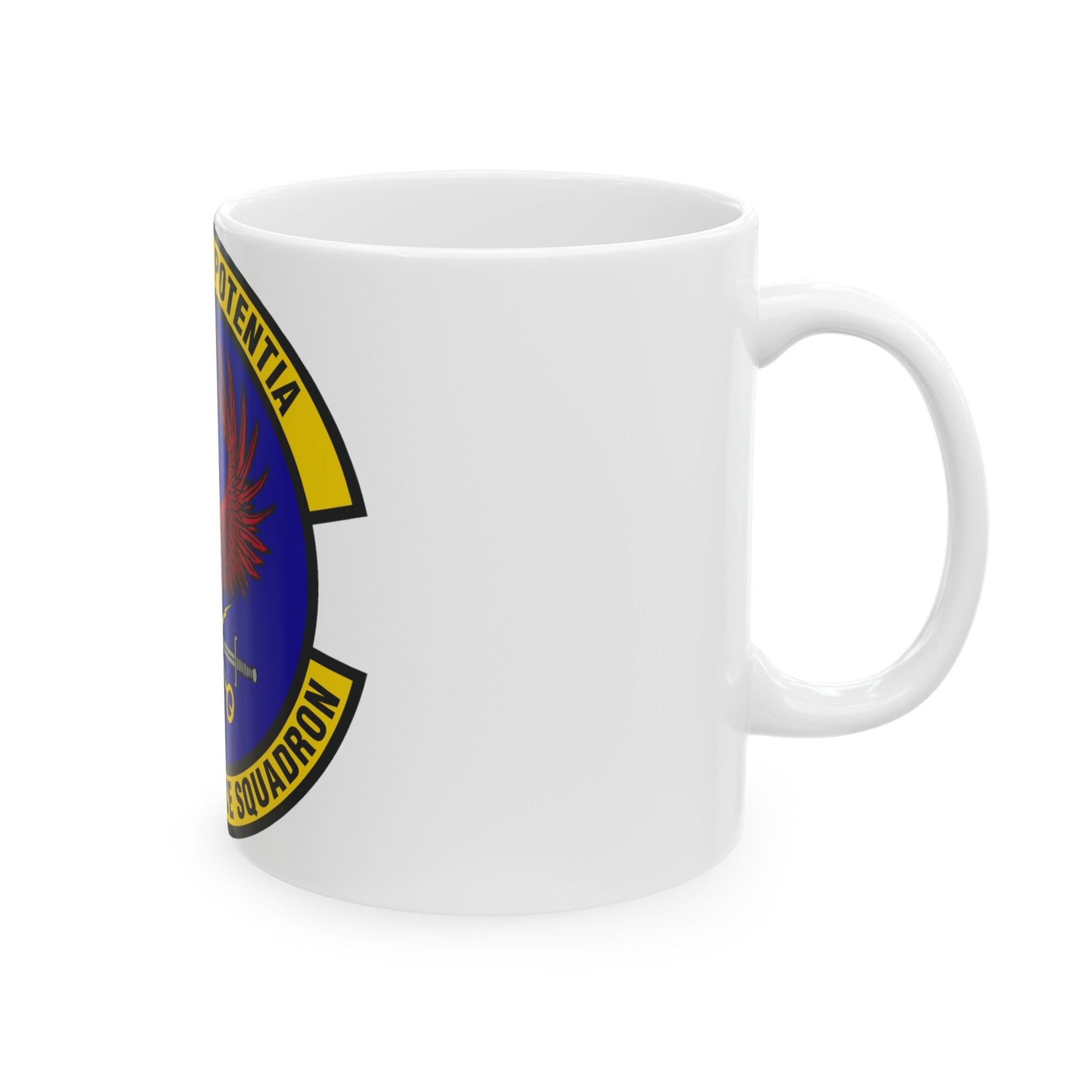 392 Intelligence Squadron ACC (U.S. Air Force) White Coffee Mug-The Sticker Space