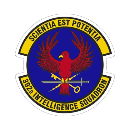 392 Intelligence Squadron ACC (U.S. Air Force) STICKER Vinyl Die-Cut Decal 3 Inch - The Sticker Space