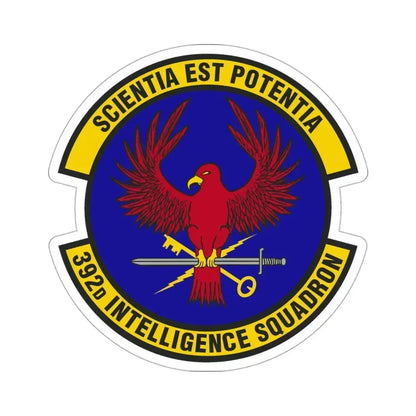 392 Intelligence Squadron ACC (U.S. Air Force) STICKER Vinyl Die-Cut Decal 3 Inch - The Sticker Space