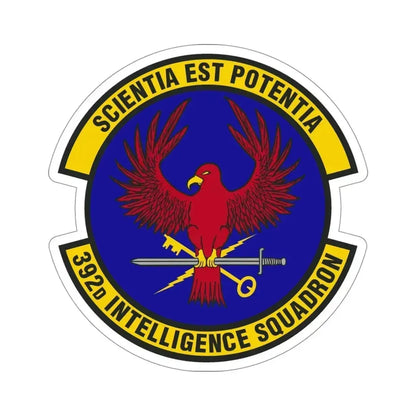 392 Intelligence Squadron ACC (U.S. Air Force) STICKER Vinyl Die-Cut Decal 4 Inch - The Sticker Space
