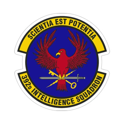 392 Intelligence Squadron ACC (U.S. Air Force) STICKER Vinyl Die-Cut Decal - The Sticker Space