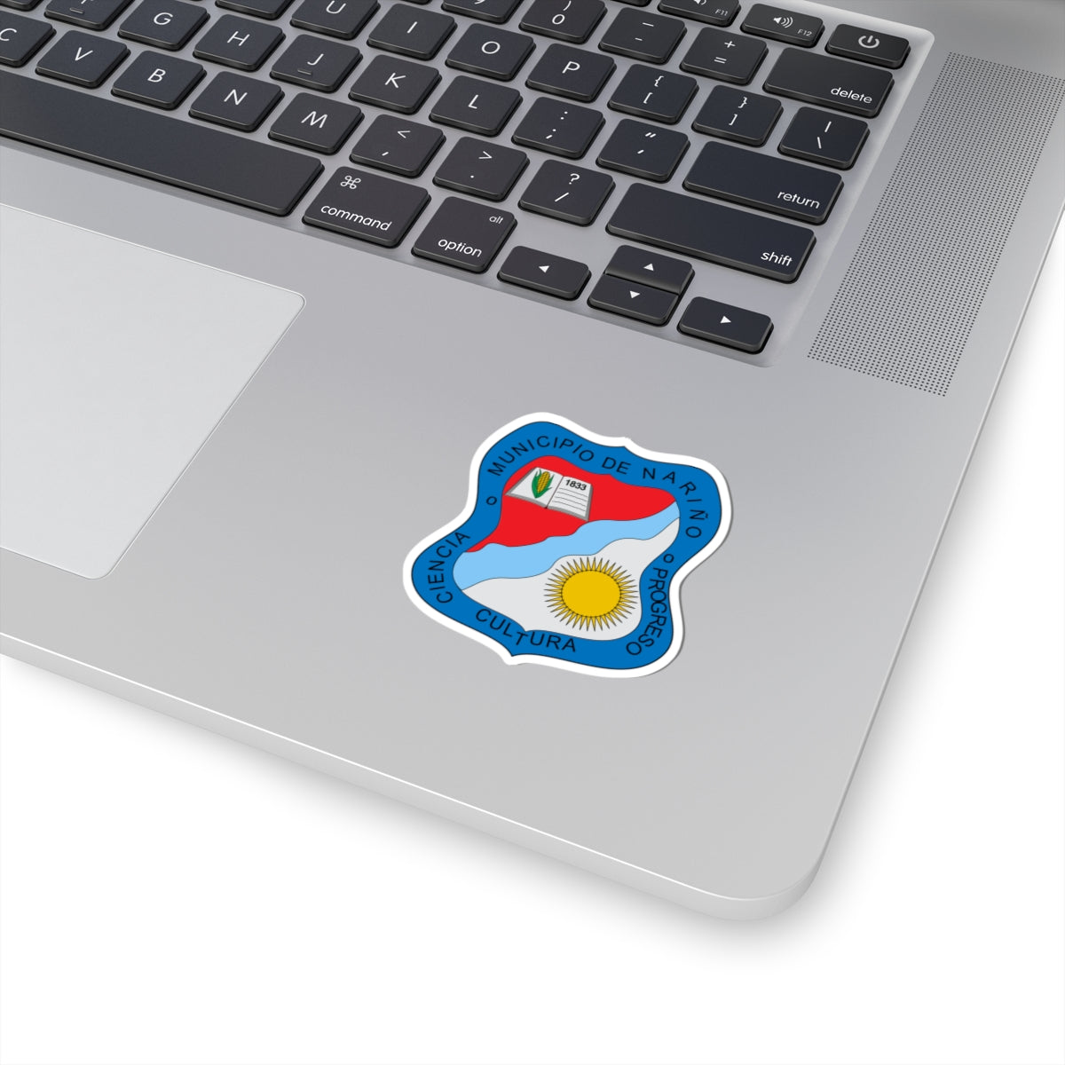 Escudo de Nariño Cundinamarca (Colombia) (Coat of Arms) STICKER Vinyl Kiss-Cut Decal