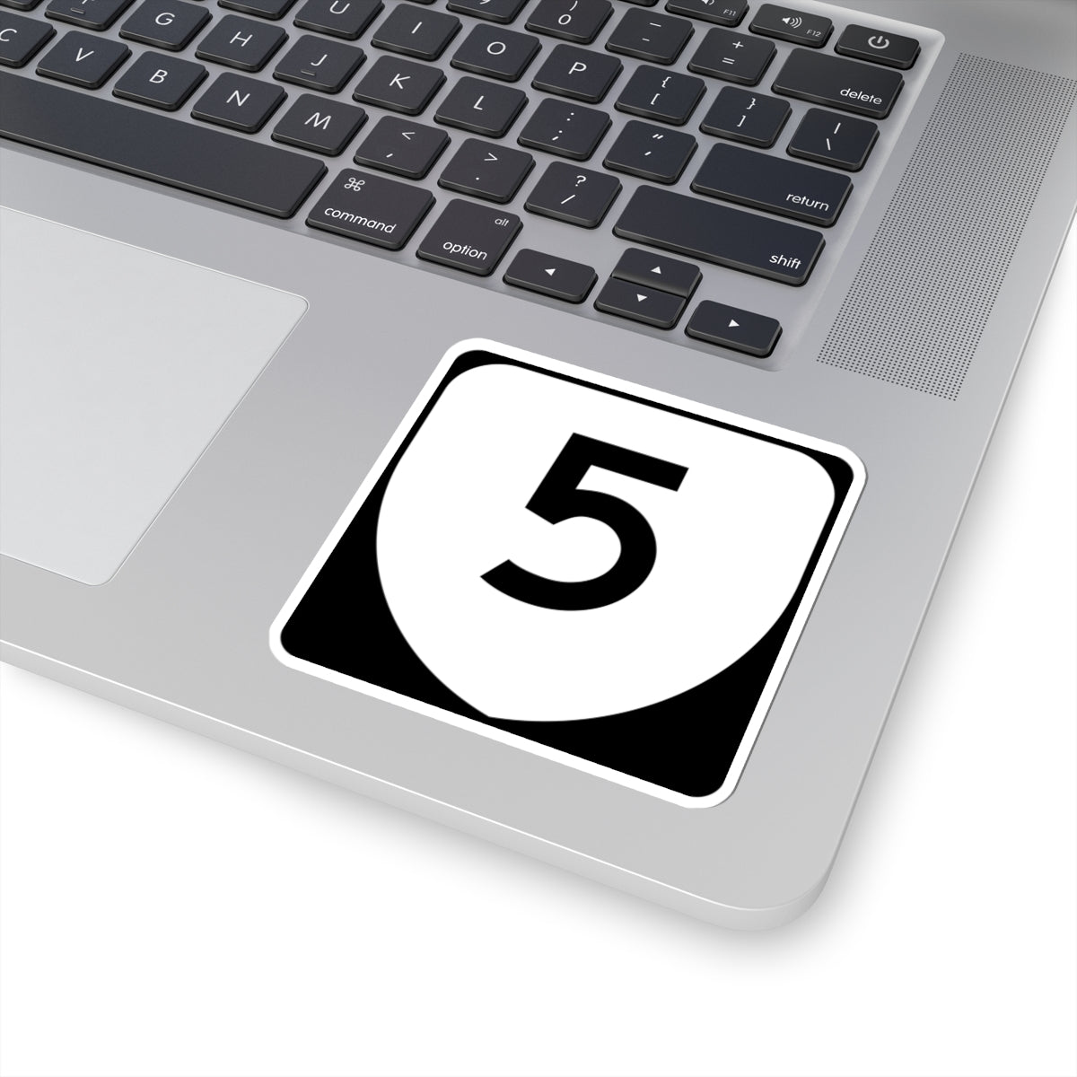Virginia 5 (Virginia) (Road Sign) STICKER Vinyl Kiss-Cut Decal