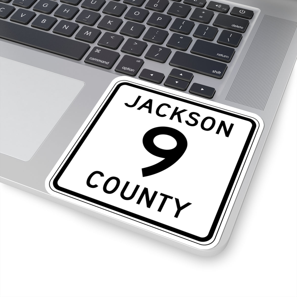 Jackson County Route 9 MN (Minnesota) (Road Sign) STICKER Vinyl Kiss-Cut Decal