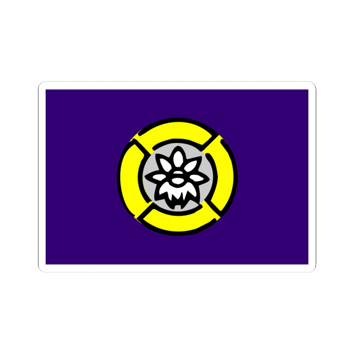 Flag of Rankoshi Hokkaido (Japan) STICKER Vinyl Kiss-Cut Decal
