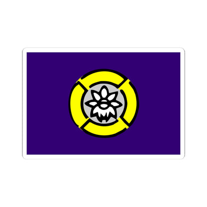 Flag of Rankoshi Hokkaido (Japan) STICKER Vinyl Kiss-Cut Decal