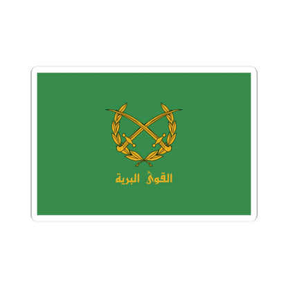 Flag of the Syrian Arab Army (Syria) STICKER Vinyl Kiss-Cut Decal