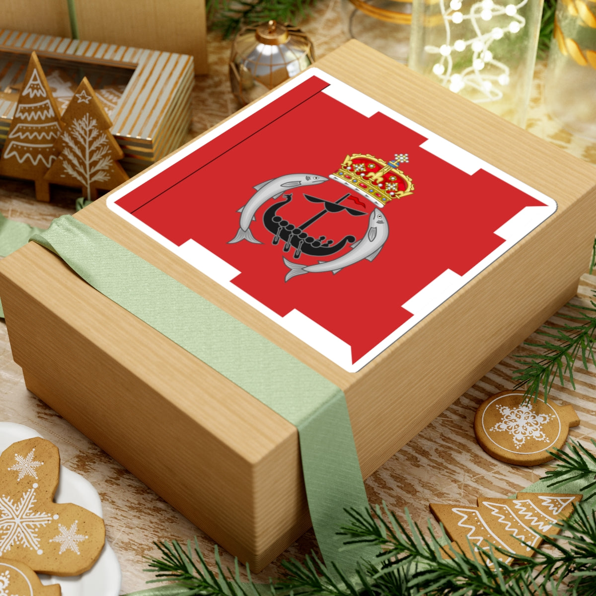 Banner of the Islay Herald Extraordinary (Scotland) STICKER Vinyl Kiss-Cut Decal