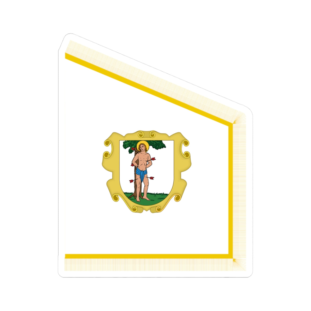Antiga Bandeira do Rio de Janeiro (Brazil) (Coat of Arms) STICKER Vinyl Kiss-Cut Decal