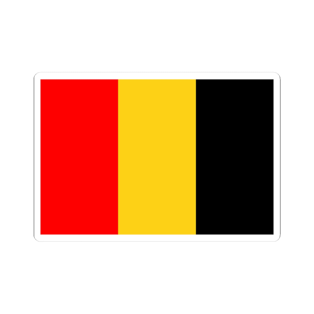 Flag of Besancon (France) STICKER Vinyl Kiss-Cut Decal
