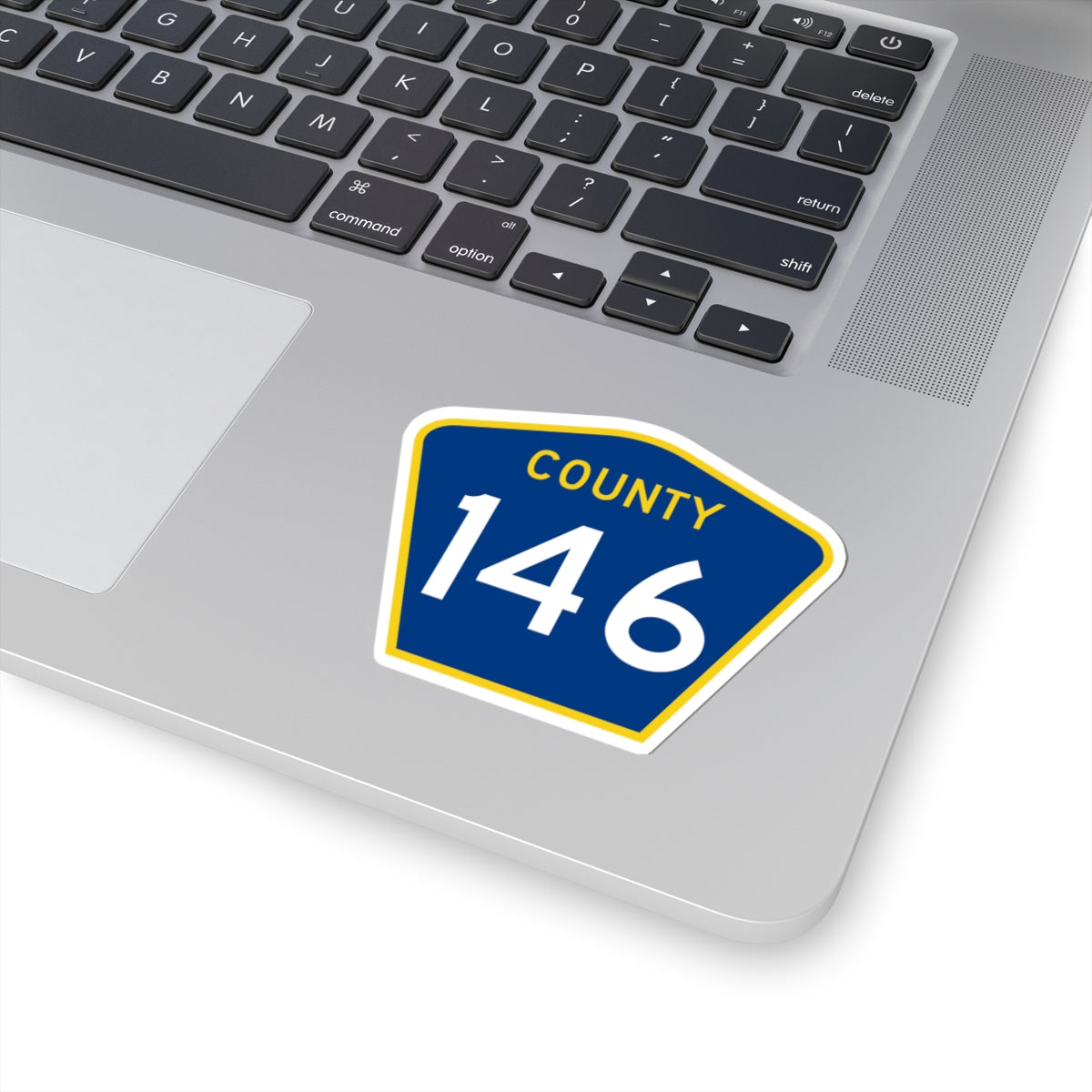 County 146 MN (Minnesota) (Road Sign) STICKER Vinyl Kiss-Cut Decal