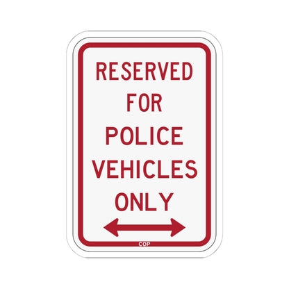 PBOT Road sign P4040D (Oregon) (Road Sign) STICKER Vinyl Kiss-Cut Decal