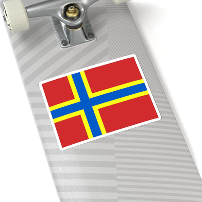 2007 Flag of Orkney (Scotland) STICKER Vinyl Kiss-Cut Decal