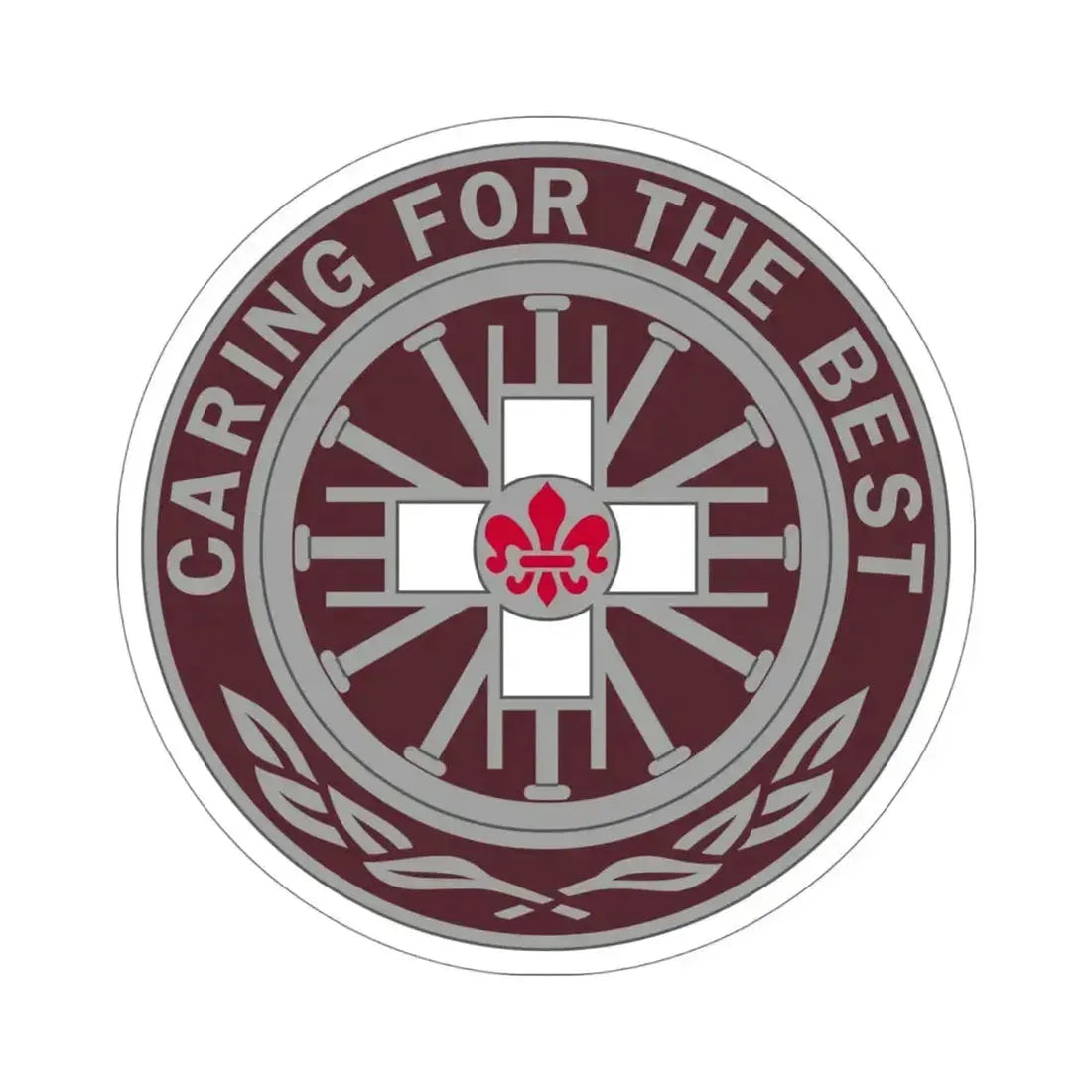 396 Field Hospital (U.S. Army) STICKER Vinyl Die-Cut Decal 4 Inch - The Sticker Space