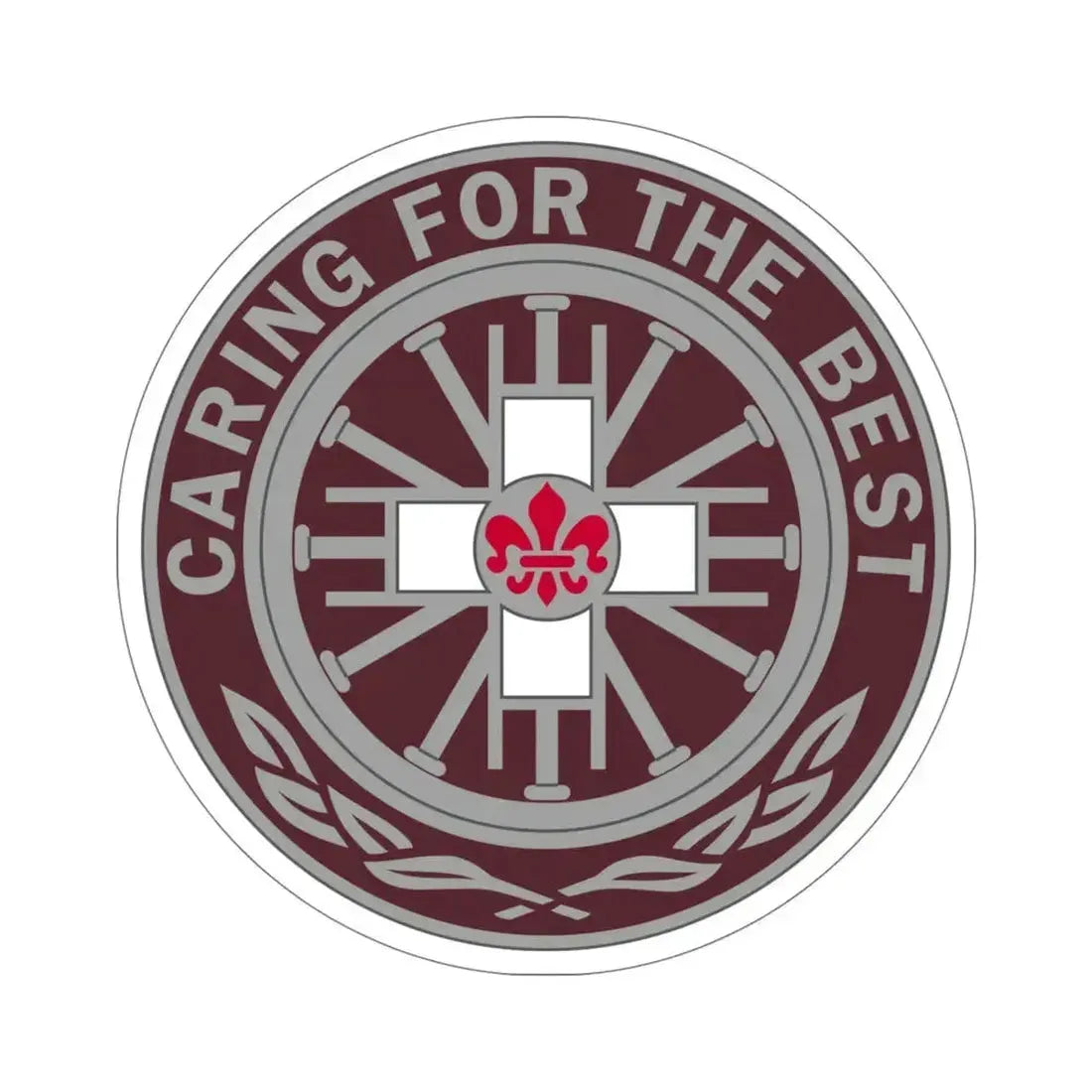 396 Field Hospital (U.S. Army) STICKER Vinyl Die-Cut Decal 5 Inch - The Sticker Space