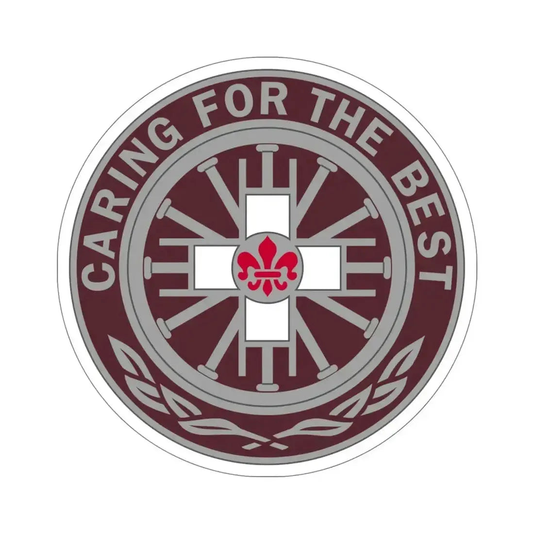 396 Field Hospital (U.S. Army) STICKER Vinyl Die-Cut Decal 6 Inch - The Sticker Space