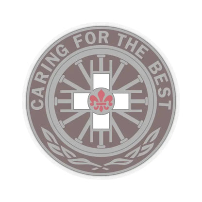 396 Field Hospital (U.S. Army) STICKER Vinyl Kiss-Cut Decal 2 Inch Transparent - The Sticker Space