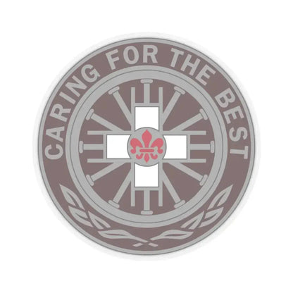 396 Field Hospital (U.S. Army) STICKER Vinyl Kiss-Cut Decal 3 Inch Transparent - The Sticker Space