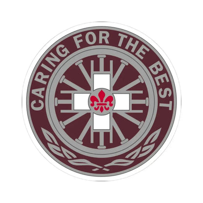 396 Field Hospital (U.S. Army) STICKER Vinyl Kiss-Cut Decal 3 Inch White - The Sticker Space