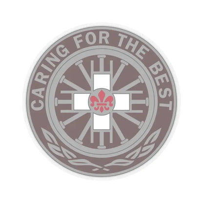 396 Field Hospital (U.S. Army) STICKER Vinyl Kiss-Cut Decal 6 Inch Transparent - The Sticker Space