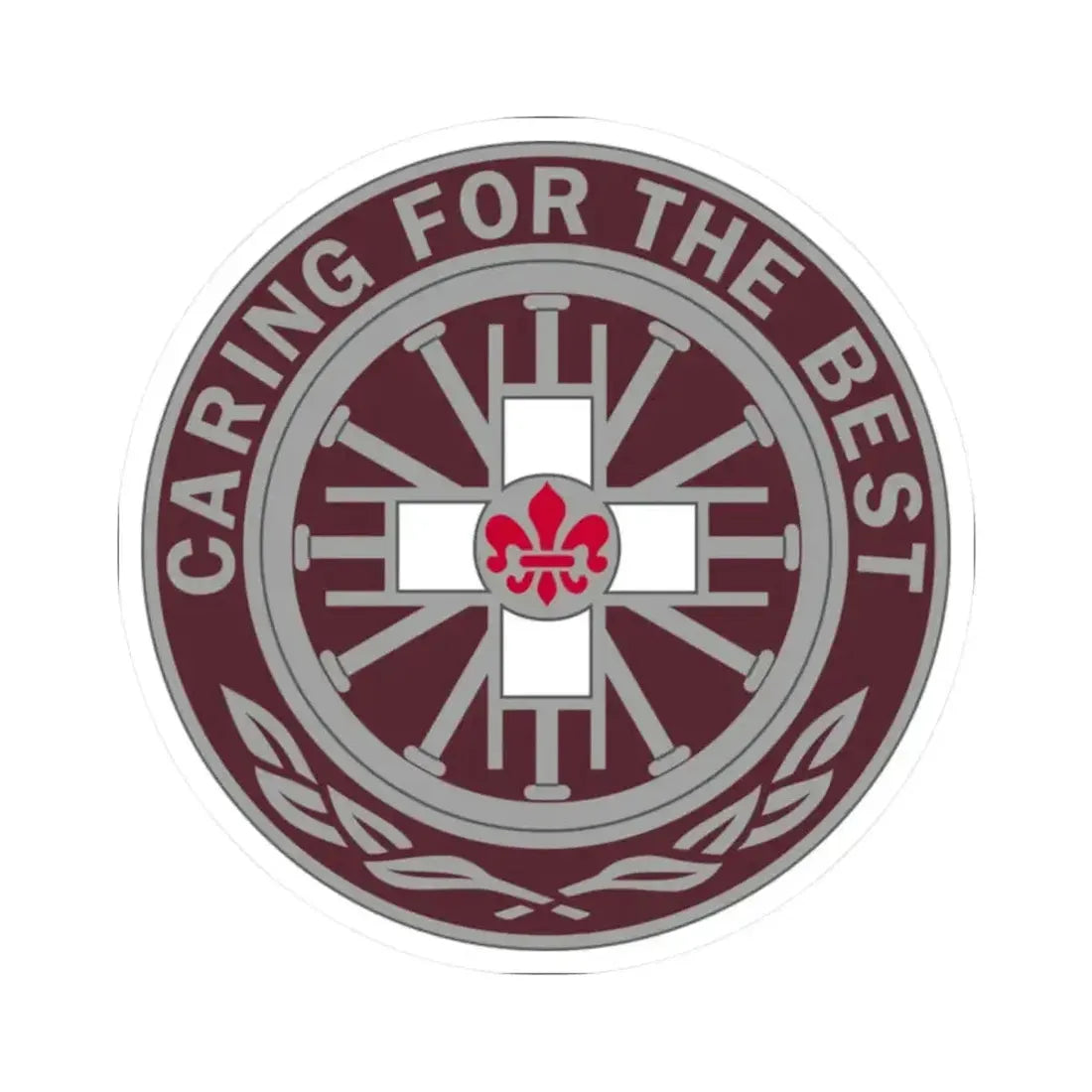 396 Field Hospital (U.S. Army) STICKER Vinyl Kiss-Cut Decal - The Sticker Space