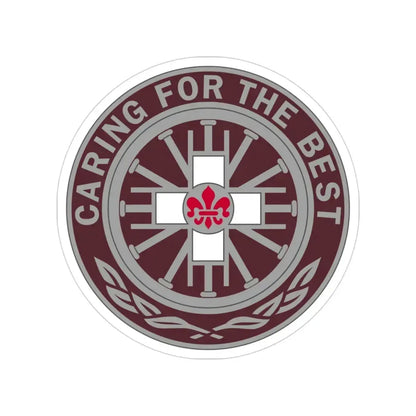 396 Field Hospital (U.S. Army) Transparent STICKER Die-Cut Vinyl Decal 3 Inch - The Sticker Space