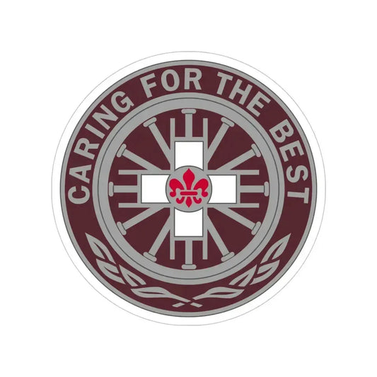 396 Field Hospital (U.S. Army) Transparent STICKER Die-Cut Vinyl Decal 6 Inch - The Sticker Space