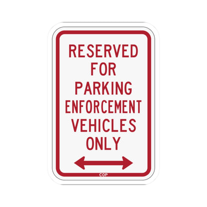 PBOT Road sign P4100D (Oregon) (Road Sign) STICKER Vinyl Kiss-Cut Decal