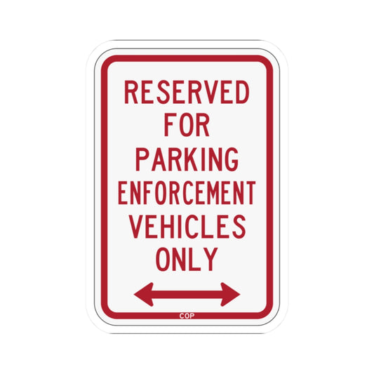 PBOT Road sign P4100D (Oregon) (Road Sign) STICKER Vinyl Kiss-Cut Decal